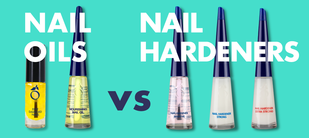 ネイルオイル vs ネイルハードナー