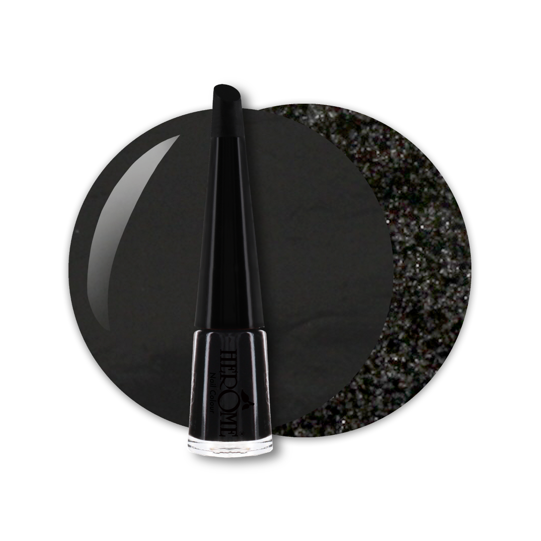 ネイルカラーブラック黒