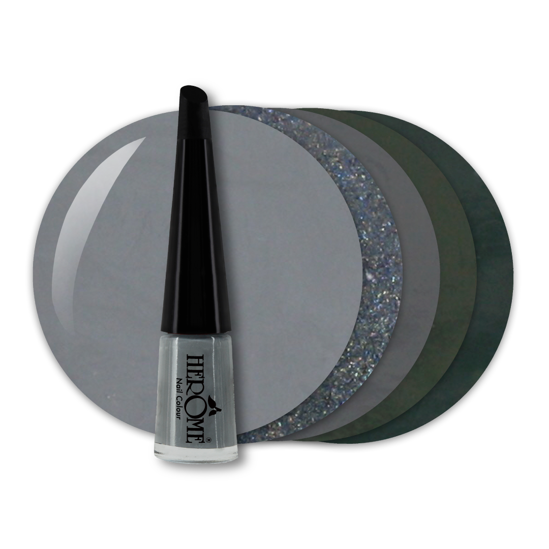 ネイルカラーグレイ灰色