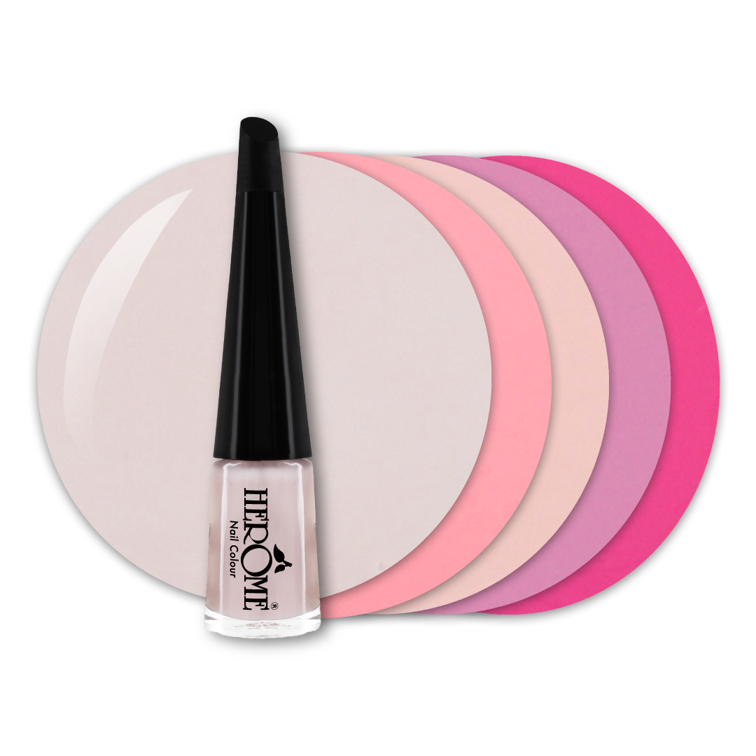 ネイルカラーピンク桃色