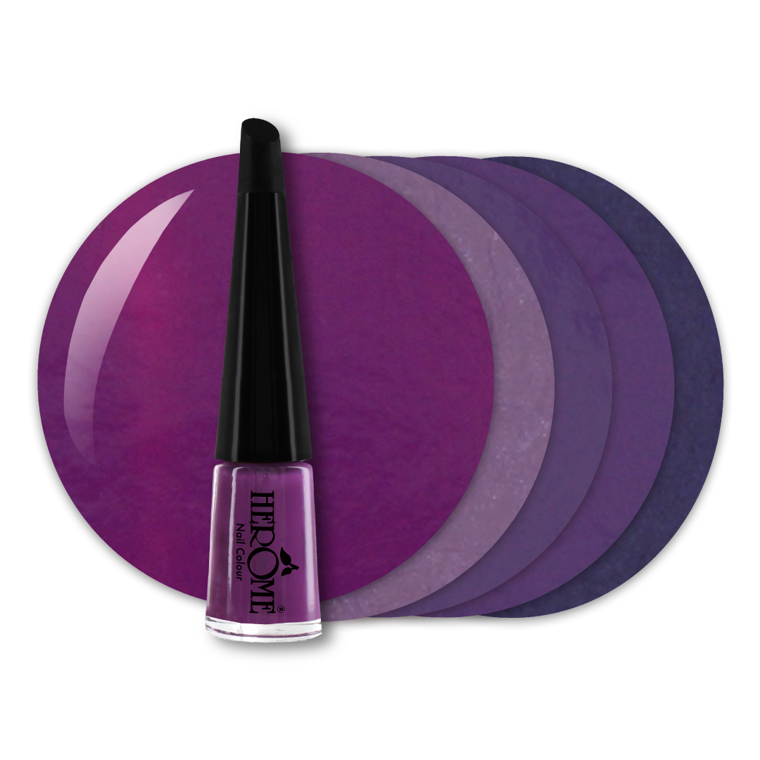 ネイルカラーパープル紫色