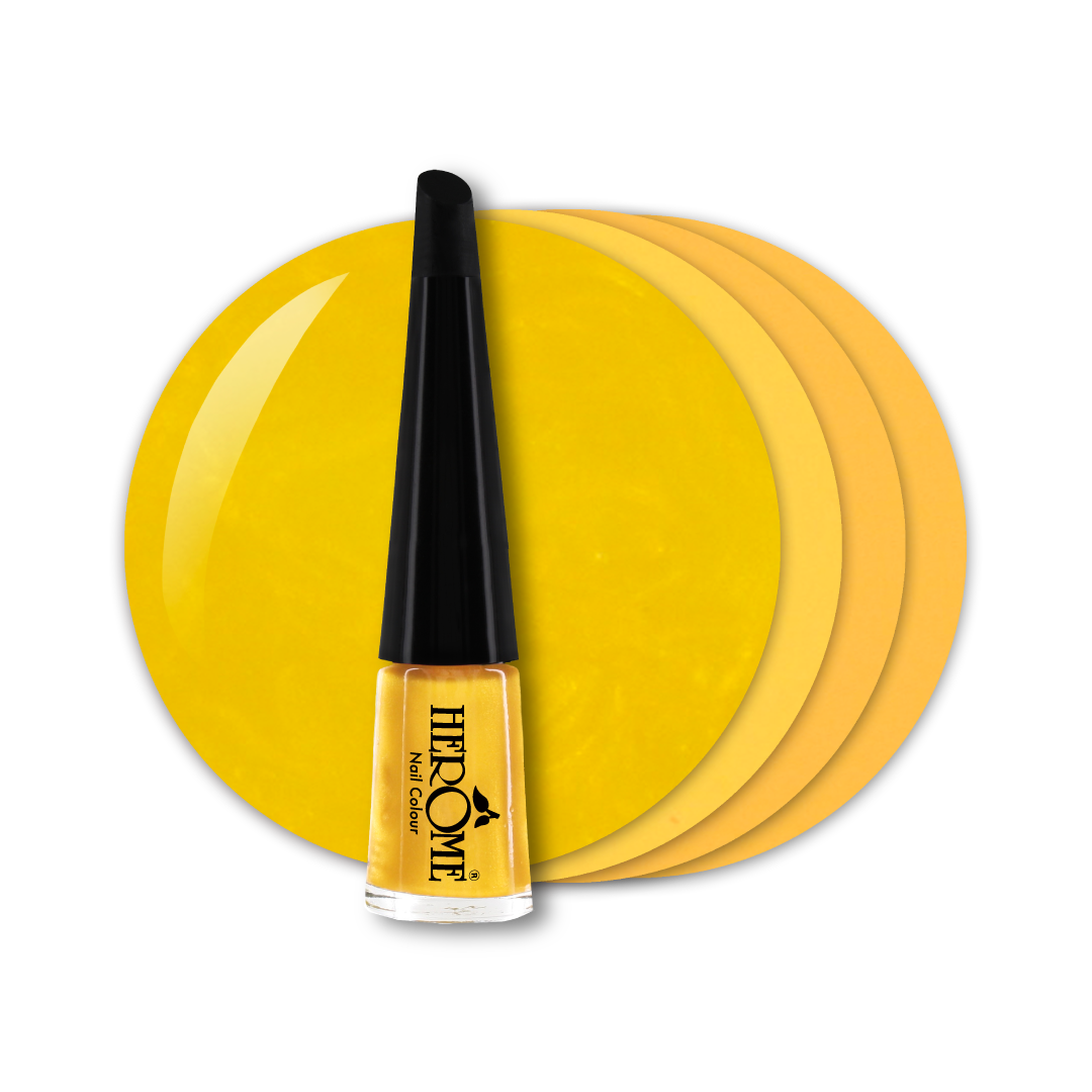 ネイルカラーイエロー黄色