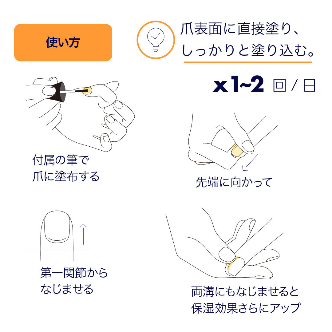 エグジットダメージネイル　使い方